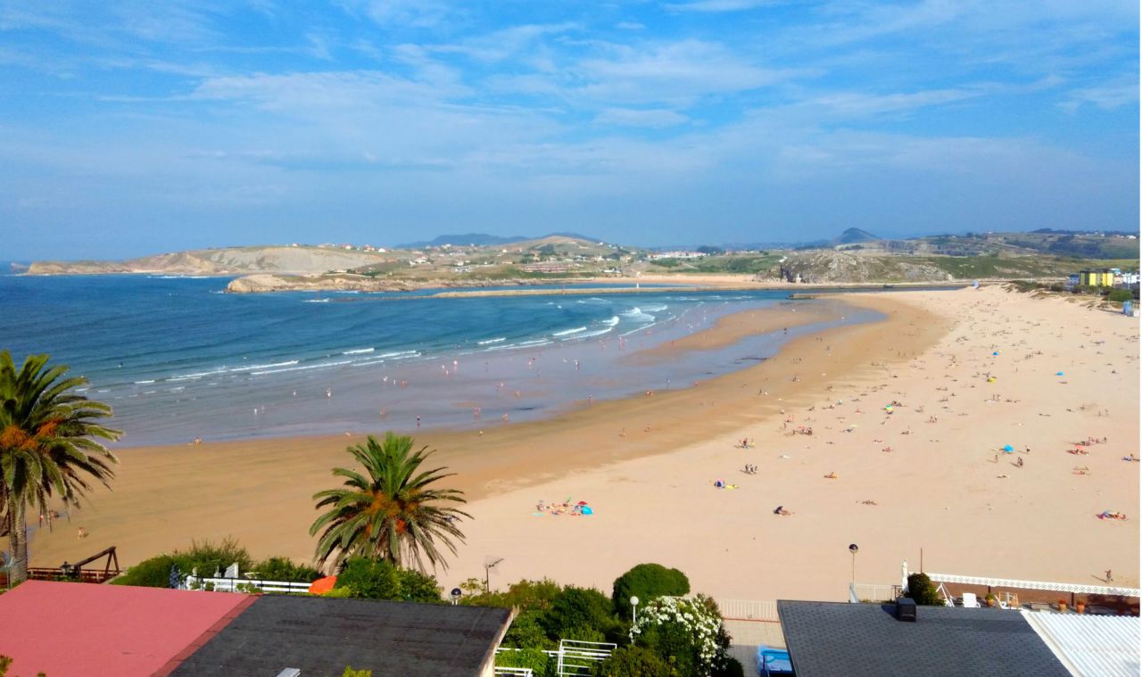 Playa de la Concha en Suances