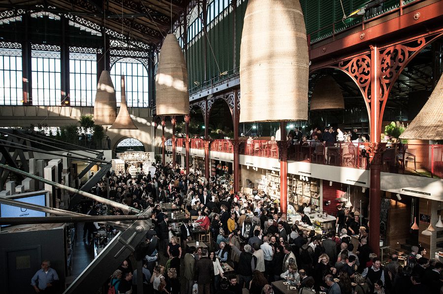 Mercado Central. Interior.