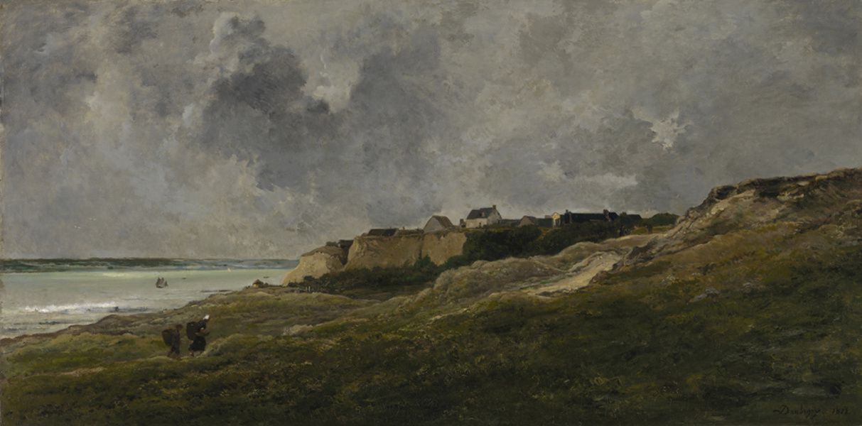 Charles Francois Daubigny - Villerville sur Mer 