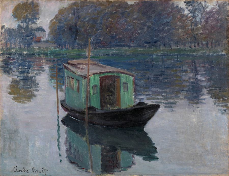 Claude Monet - El barco pintor