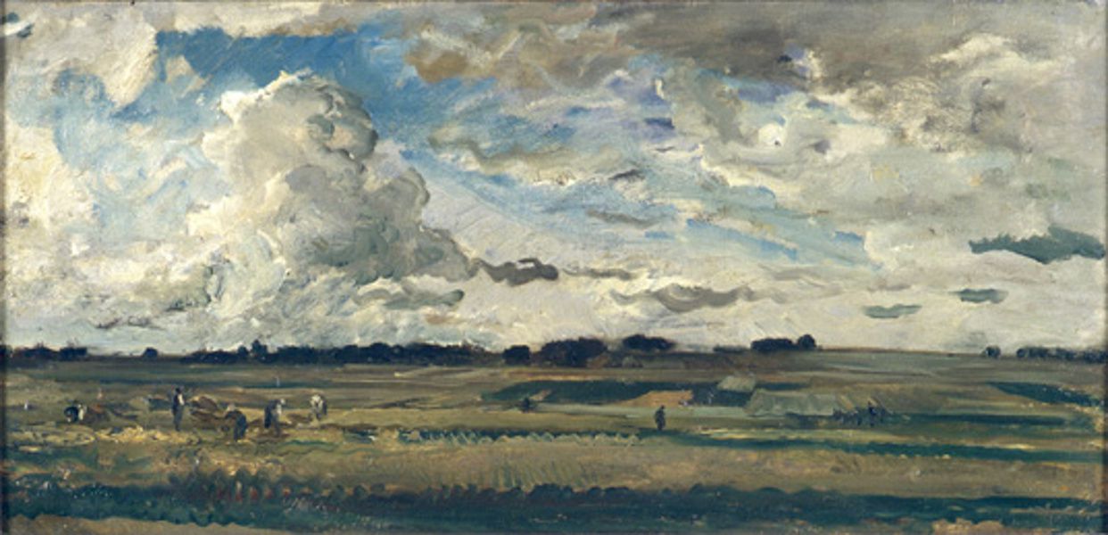 Daubigny - los segadores