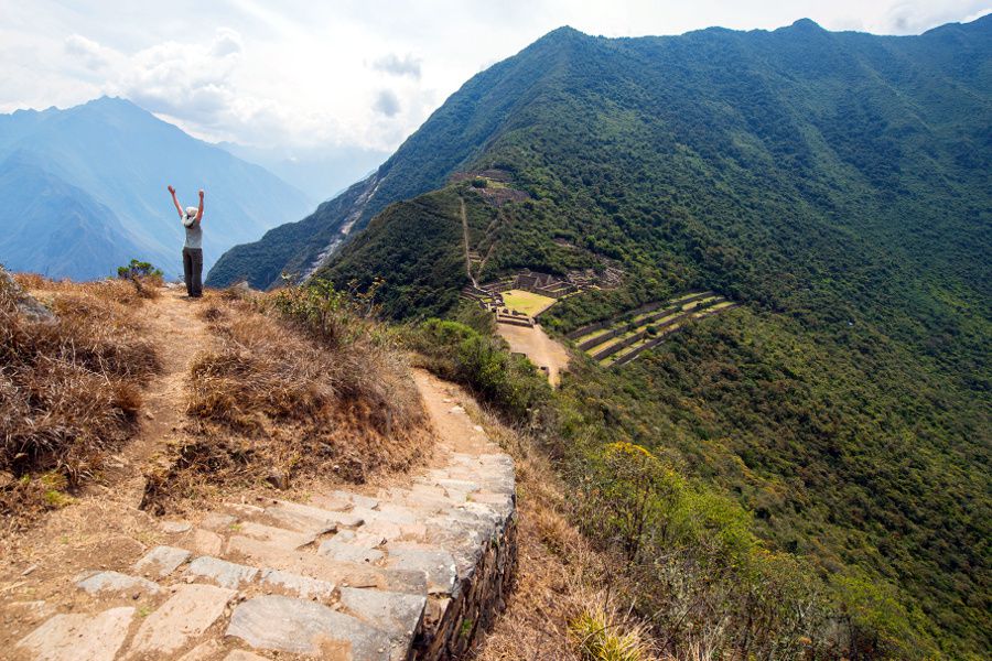 Llegada a Choquequirao