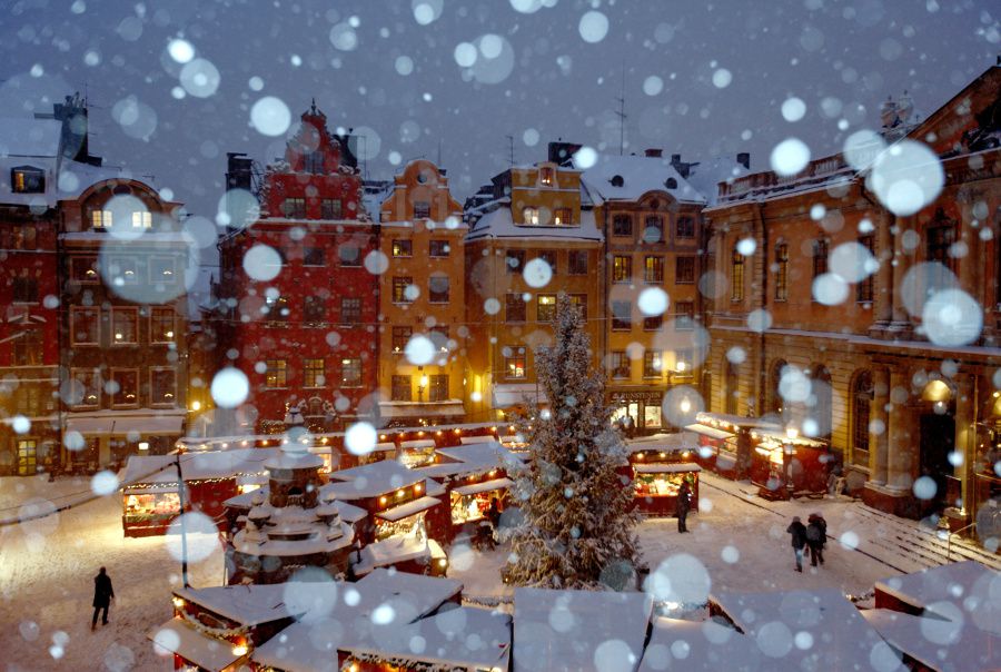 Stortorget y el mercadillo de Gamla Stan