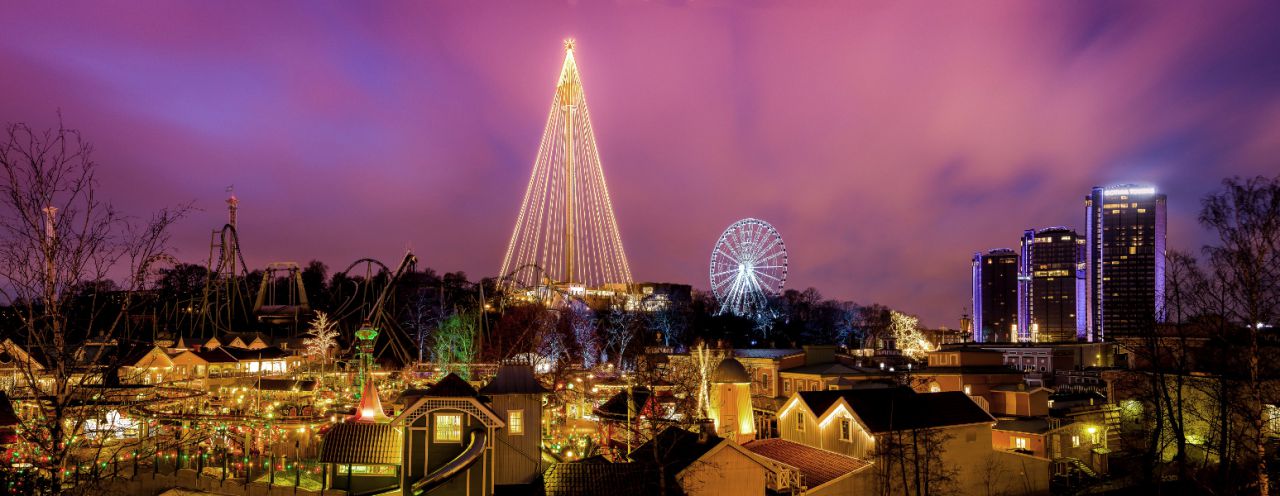  Navidad en el parque de atracciones Liseberg