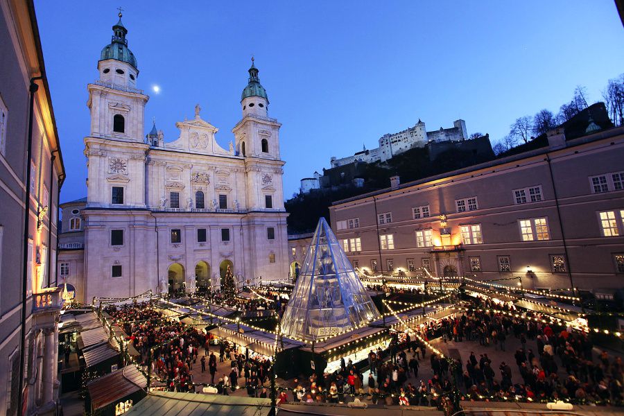 Histórico Mercado de Navidad de Salzburgo