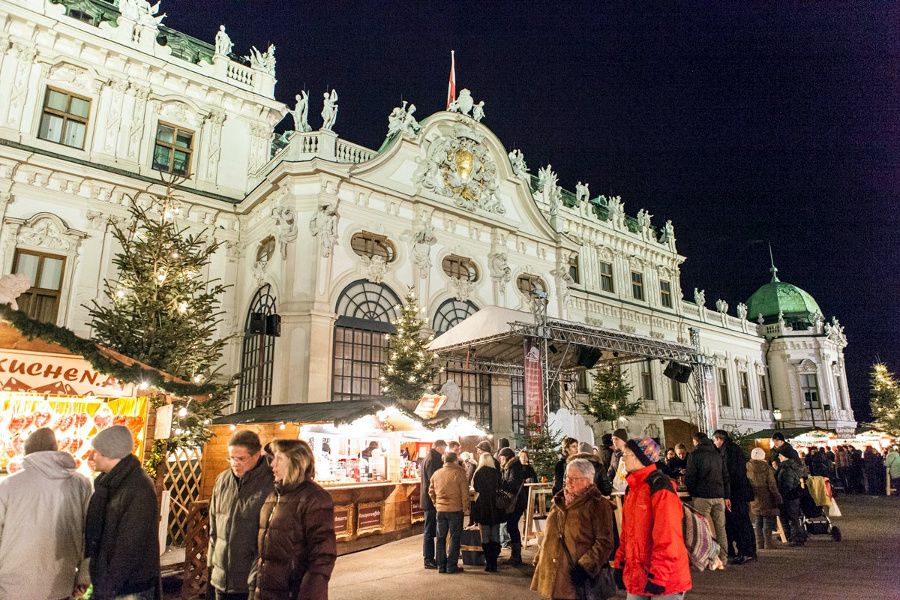 Mercado de Adviento del Palacio Belvedere