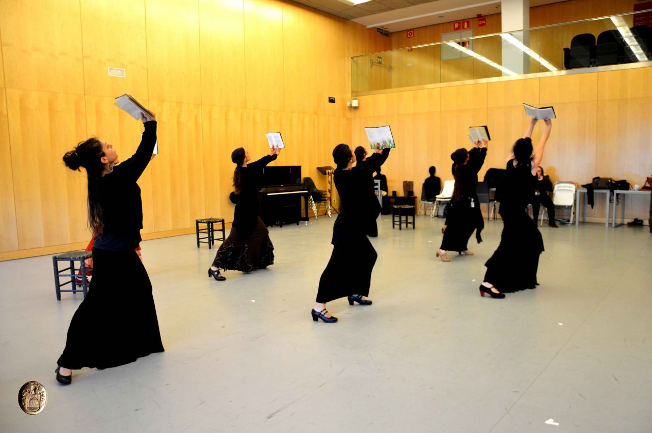 Ensayo general espectáculo “Yo, Carmen”de María Pagés