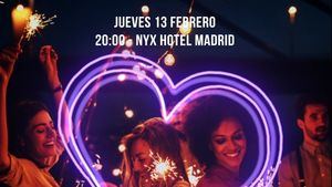 NYX Hotel Madrid organiza el jueves 13 de febrero un afterwork, muy especial: San Solterín