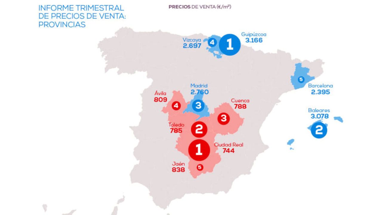 Madrid la tercera región que más sube el precio de la vivienda en el ...