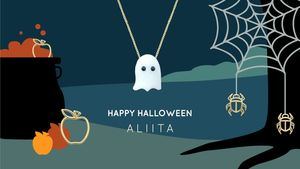 Fantasma, nuevo colgante para Halloween de la firma de joyería italiana Aliita
