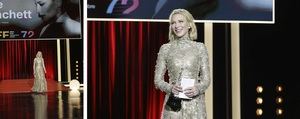 Cate Blanchett reivindica el deseo de saber al recoger el premio Donostia de la 72ª edición del Festival