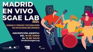 Primera edición de Madrid en Vivo-SGAE Lab para bandas emergentes madrileñas