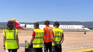 South presta sus servicios en la nueva terminal del aeropuerto de Córdoba