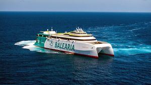 Balearia incorpora el segundo ‘fast ferry’ a la ruta Barcelona-Mallorca-Menorca
