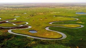 El Delta del Okavango llega a Maun