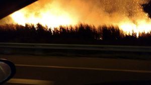 ¿Cómo actuar ante un incendio si se va conduciendo?