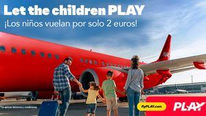 Los niños viajan por 2 euros a Islandia, Estados Unidos y Canadá con PLAY