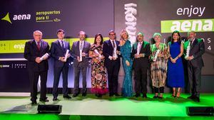 Aena entrega los premios internacionales de travel retail Enjoy Aena Awards