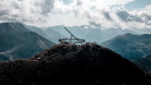 El Mirador Solar de Tristaina en Ordino Arcalís recibe 70.000 visitantes