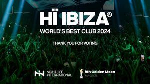 Hï Ibiza mejor club del mundo en el Golden Moon Awards 2024