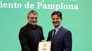 Pamplona recibió el certificado Biosphere en FITUR