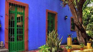 Casa Azul de Frida Kahlo. Exterior