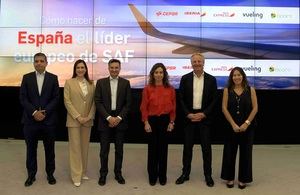 Cepsa, Iberia, Iberia Express, Vueling y BIOCIRC promueven el SAF para el transporte aéreo